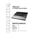 MACKIE 1604-VLZ PRO Instrukcja Serwisowa