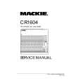 MACKIE CR1604 Instrukcja Serwisowa