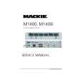 MACKIE M1400 Instrukcja Serwisowa